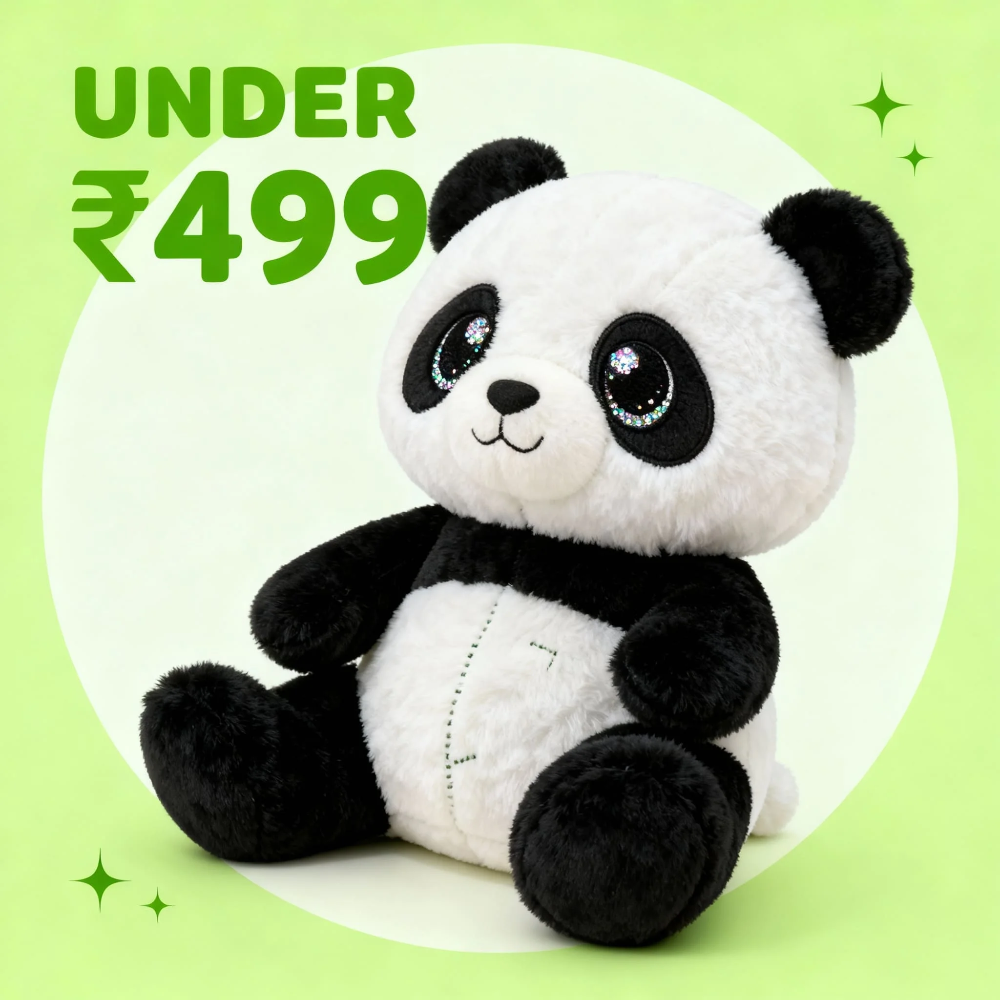 Charming red ladybug cartoon with “1–3 years” text for toddler toy age group.